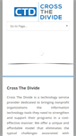 Mobile Screenshot of crossthedivide.com